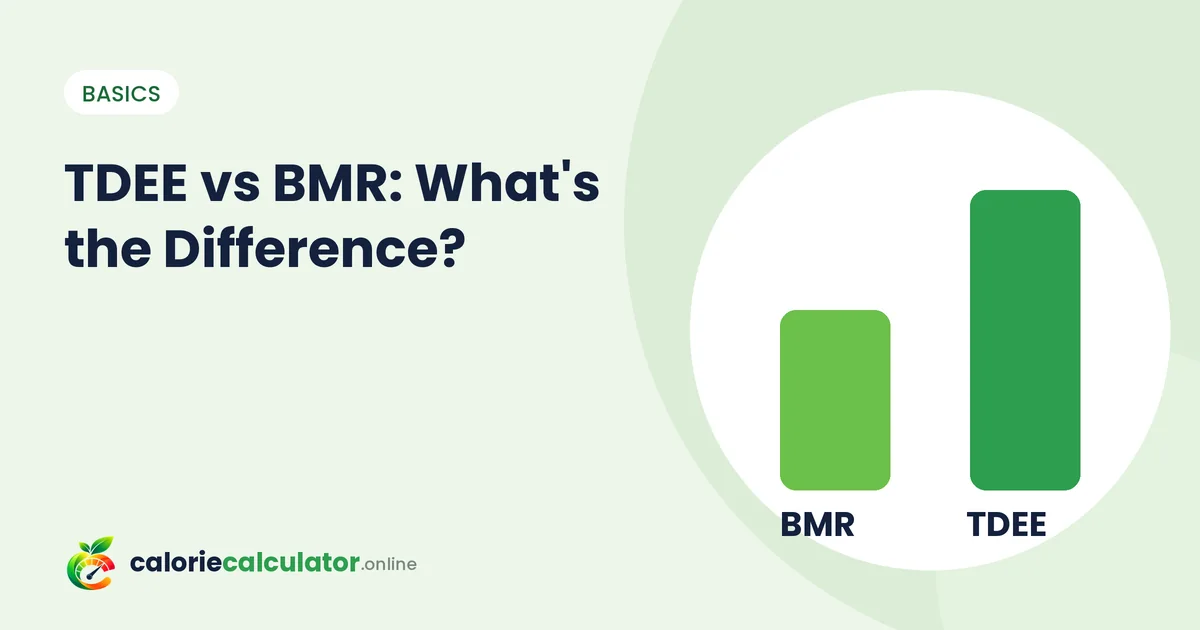 TDEE vs BMR: What's the Difference?